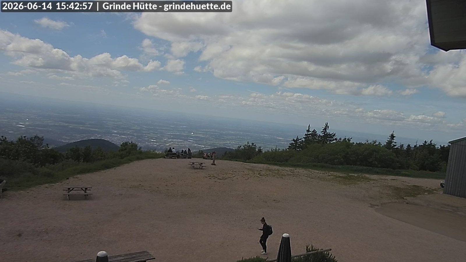 Webcam Richtung Rheinebene