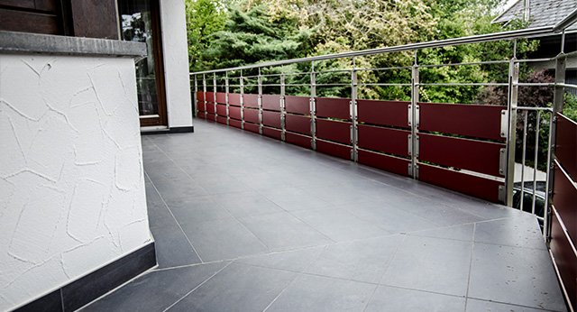 Balkon und Terrasse